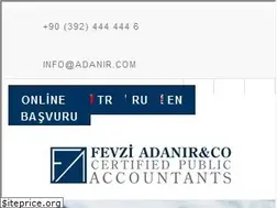 Sites similar to adanir.com