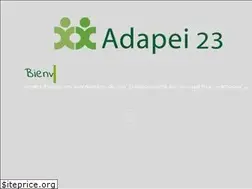 Sites similar to adapei23.asso.fr