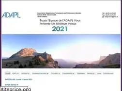 Sites similar to adapl.asso.fr