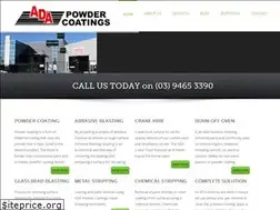 Sites similar to adapowdercoatings.com