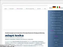 Sites similar to adapt-lexika.com