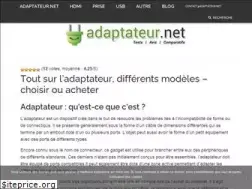 Sites similar to adaptateur.net