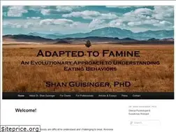 Sites similar to adaptedtofamine.com