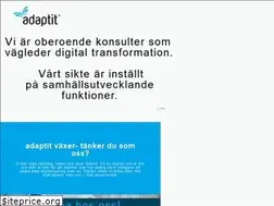 Sites similar to adaptit.se