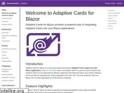 Sites similar to adaptivecardsblazor.com