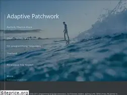 Sites similar to adaptivepatchwork.com