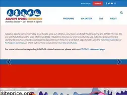 Sites similar to adaptivesportsconnection.org