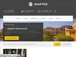 Sites similar to adaptor.hr