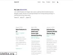 Sites similar to adarshm.com