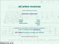 Sites similar to adartemmusicae.com