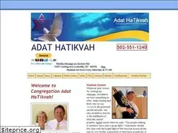 Sites similar to adathatikvah.com