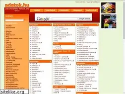Sites similar to adatok.hu