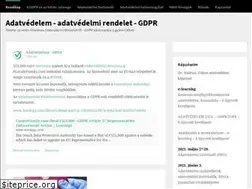 Sites similar to adatvedelmirendelet.hu