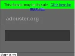 Sites similar to adbuster.org