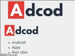Sites similar to adcod.com