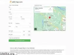 Sites similar to add-map.com