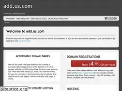 Sites similar to add.us.com