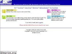 Sites similar to addaform.com