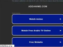 Sites similar to addanime.com