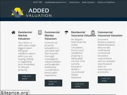 Sites similar to addedvaluation.co.nz