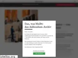 Sites similar to addendum.org