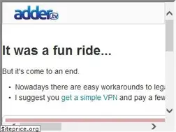 Sites similar to adder.tv
