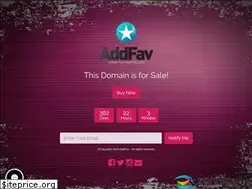 Sites similar to addfav.com
