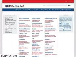 Sites similar to addfreewebdirectory.com
