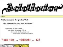 Sites similar to addiator.de