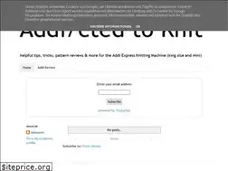 Sites similar to addictedtoknittblog.blogspot.com