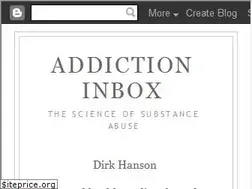 Sites similar to addiction-dirkh.blogspot.com