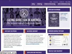 Sites similar to addiction.surgeongeneral.gov