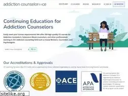 Sites similar to addictioncounselorce.com