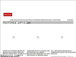Sites similar to addictionrecoveryebulletin.org