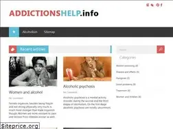 Sites similar to addictionshelp.info