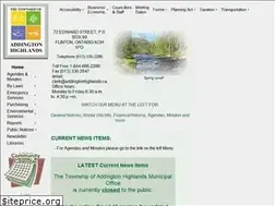 Sites similar to addingtonhighlands.ca