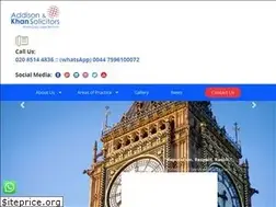 Sites similar to addisonkhansolicitors.co.uk