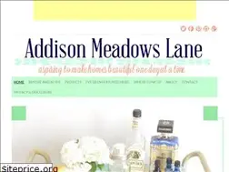 Sites similar to addisonmeadowslane.com