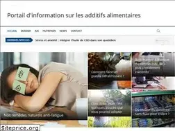 Sites similar to additif-alimentaire.info