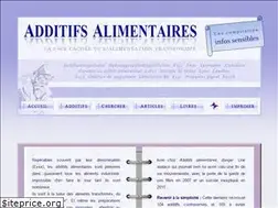 Sites similar to additifs-alimentaires.net