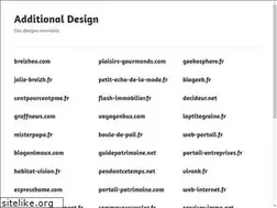 Sites similar to additionaldesign.fr