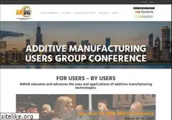 Sites similar to additivemanufacturingusersgroup.com
