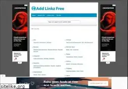 Sites similar to addlinkzfree.com
