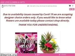 Sites similar to addloveflowers.com