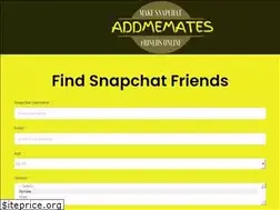 Sites similar to addmemates.com