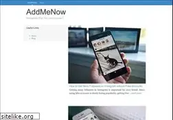 Sites similar to addmenow.net