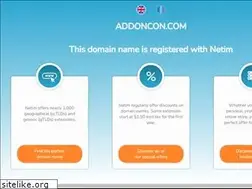 Sites similar to addoncon.com