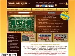 Sites similar to address-plaques.com
