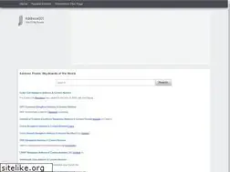 Sites similar to address001.com