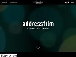 Sites similar to addressfilm.com